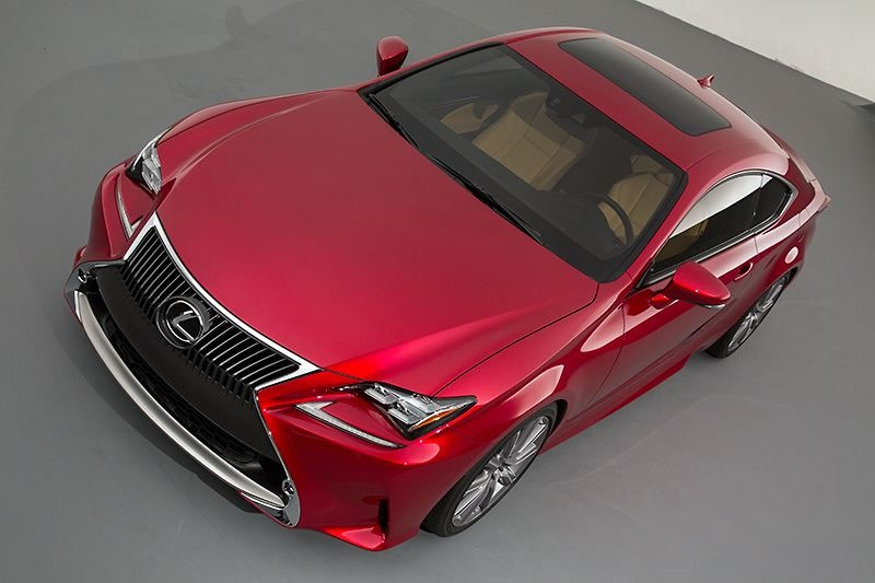 Illustration for article titled New Lexus RC photos emerge